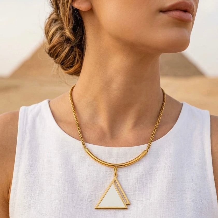 Pearl Tuya Necklace