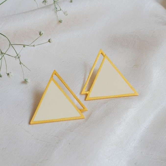 Pearl Tuya Earrings
