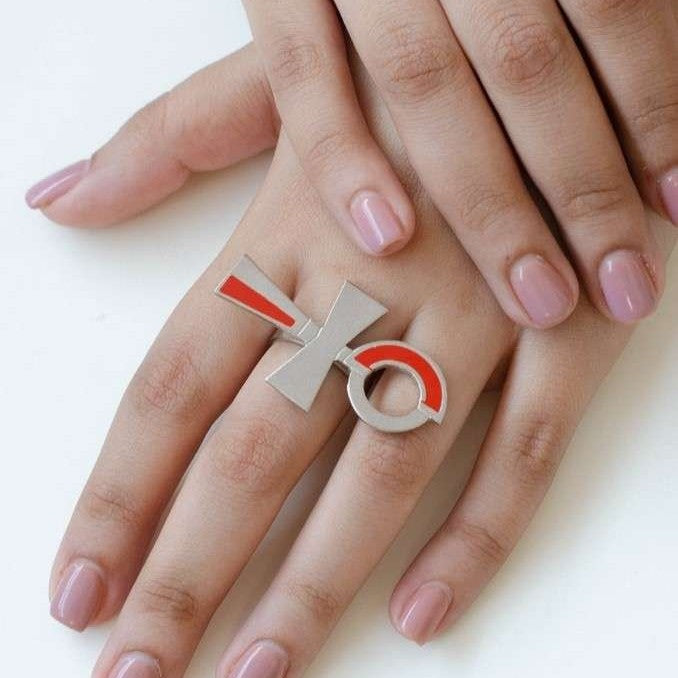 Red Throb Ring