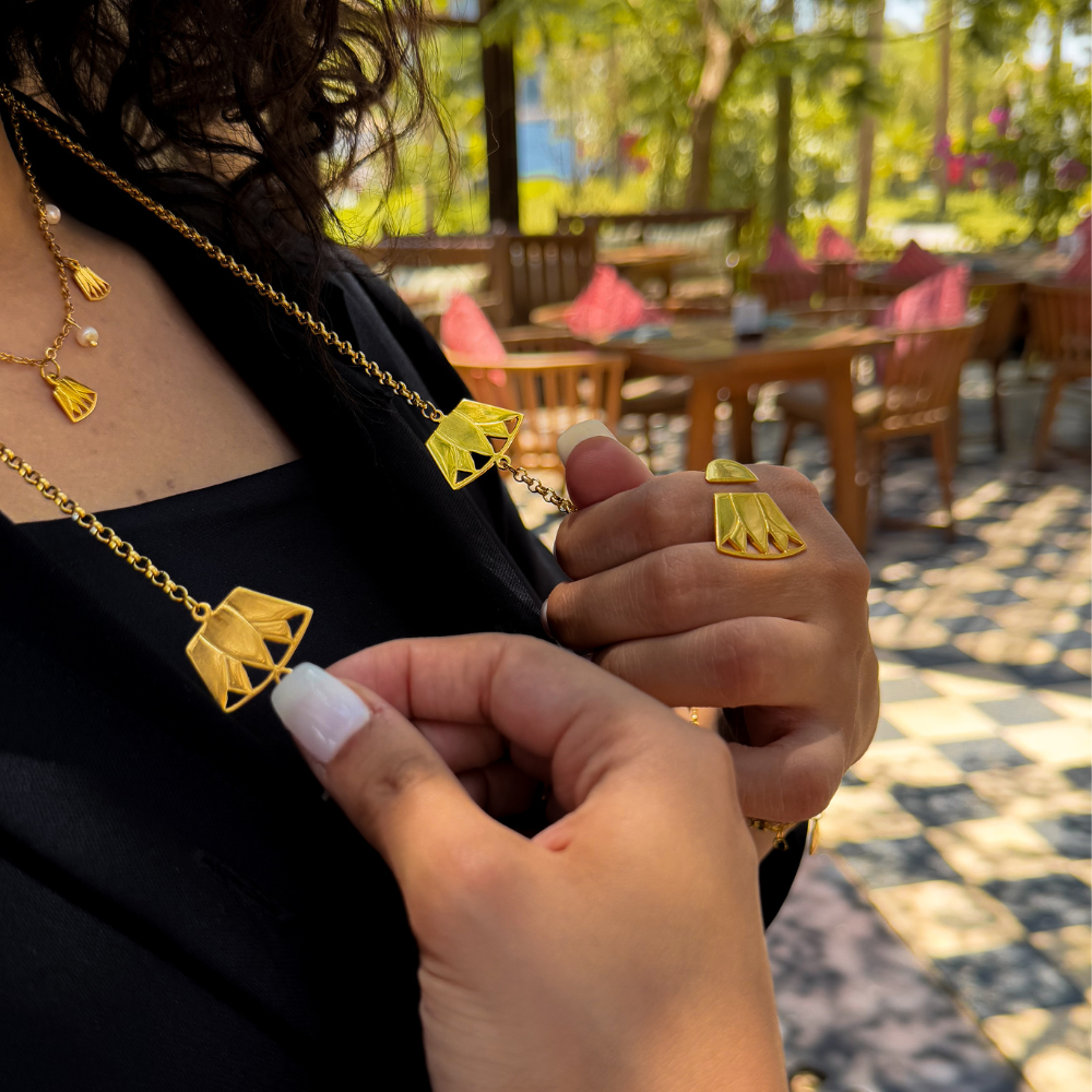 Infinite Lotus Necklace